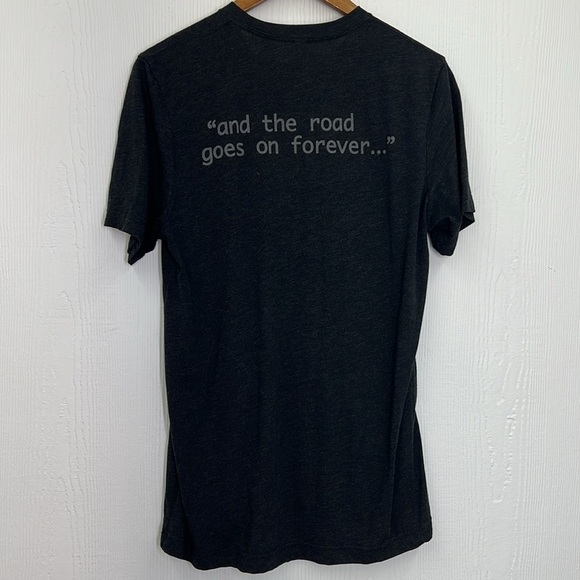 Bella & Canvas - Vintage Dave Tour One Night Only Graphic Dark Gray T Short LG - Picture 9 of 9